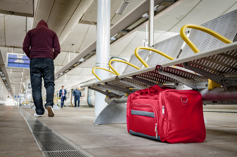 Bomb-bag-in-an-airport