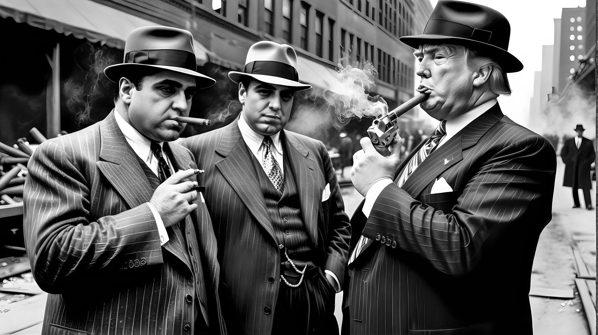 Donald Trump, Al Capone associate