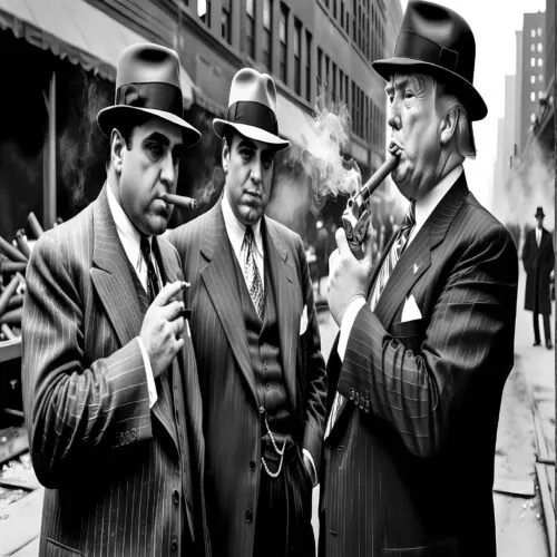 Donald Trump, Al Capone associate trump insinuates