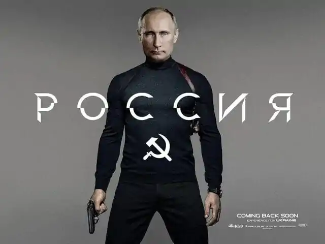 Putin-as-James-Bond