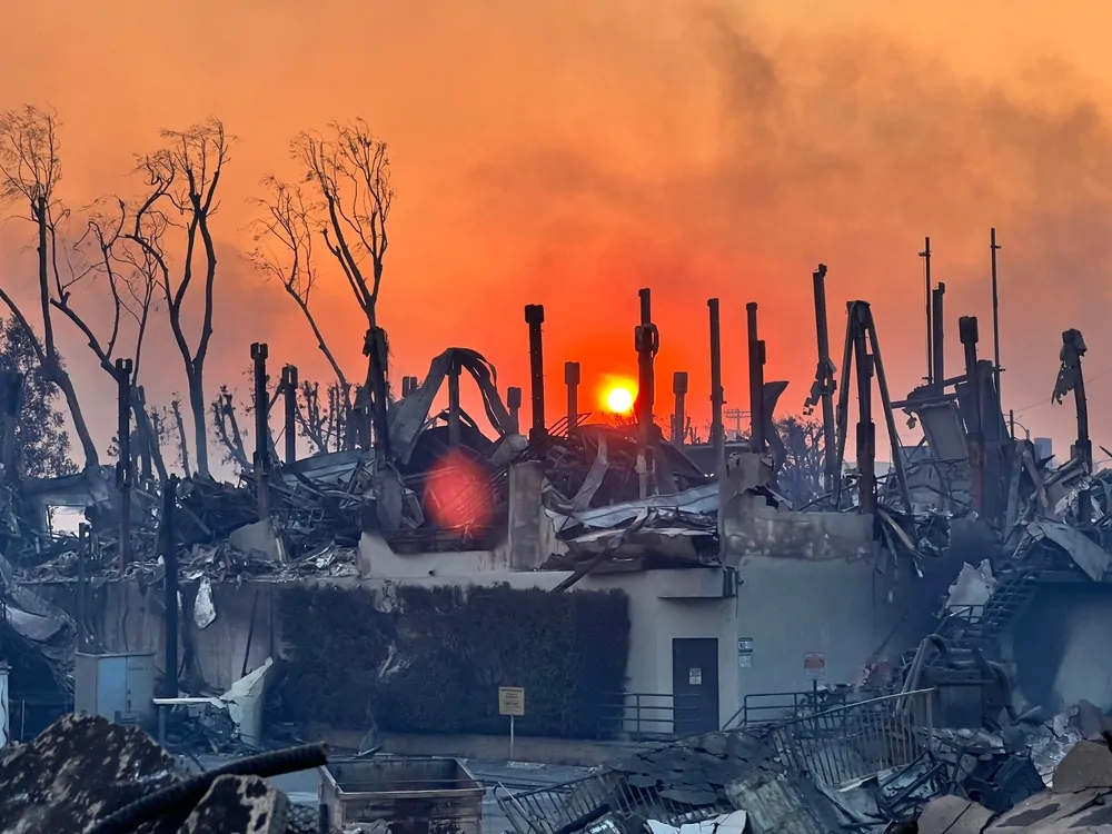 Aftermath of Pacific Palisades fire, Jan. 7, 2025, spirit of self righteousness